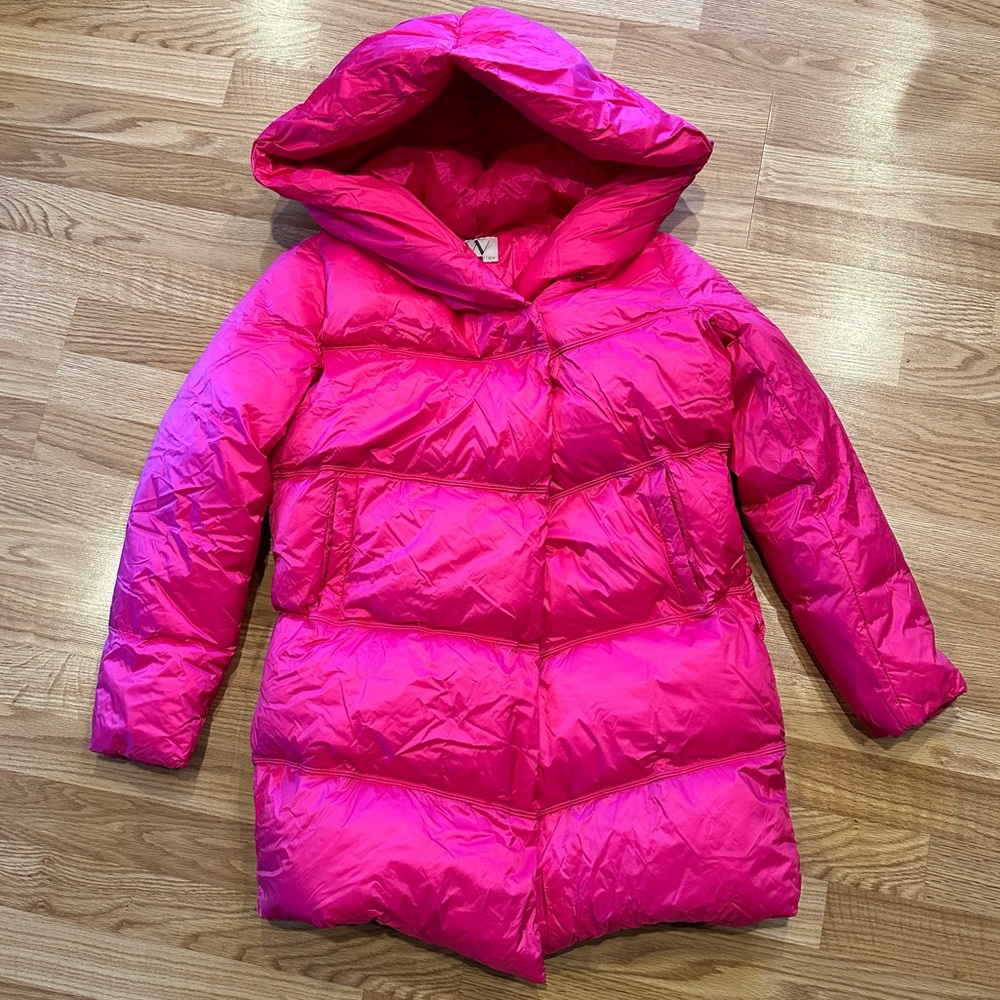 Worthington Womens Water Resistant Heavyweight Puffer Jacket